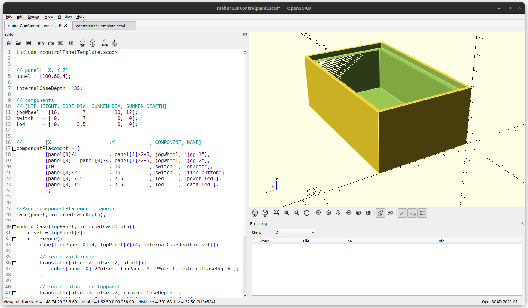 openSCAD